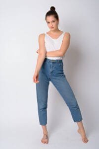blue dress pants