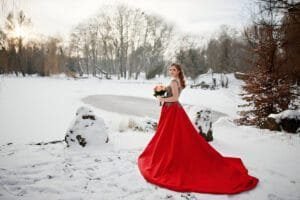 red quinceanera dresses
