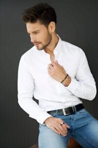 white dress shirt