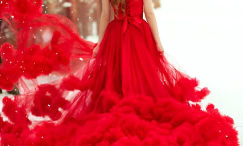 red quinceanera dresses