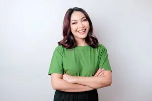 green dress shirt