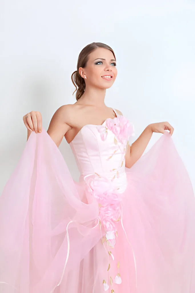 pink quinceanera dresses