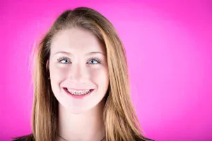light blue braces