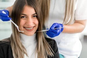 metal teeth braces