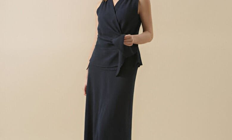 linen midi dress